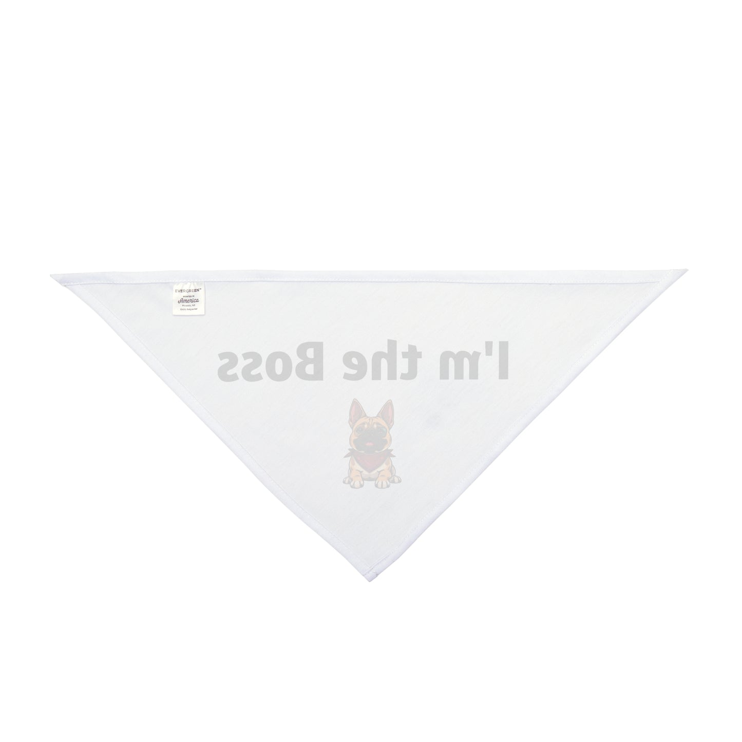 Pet Bandana- I'm the Boss
