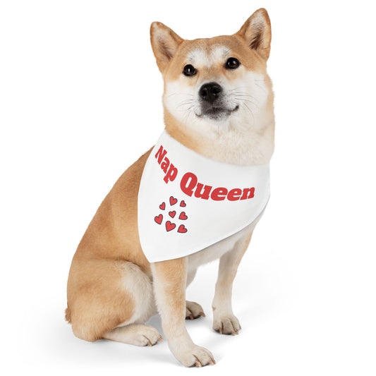 Nap Queen – Pet Bandana Collar (For Cats & Dogs)