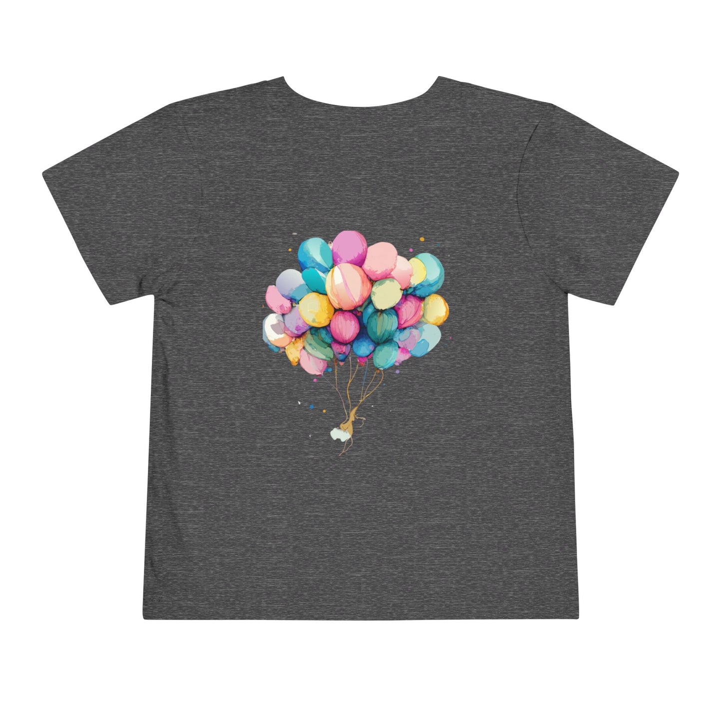 Main Bhua Di Shaan" Toddler Tee with Colorful Balloons – A Celebration of Family Pride for Special Moments