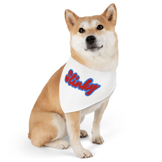 Custom Pet Name Bandana – Unique Collar for Your Furbaby | Slinky