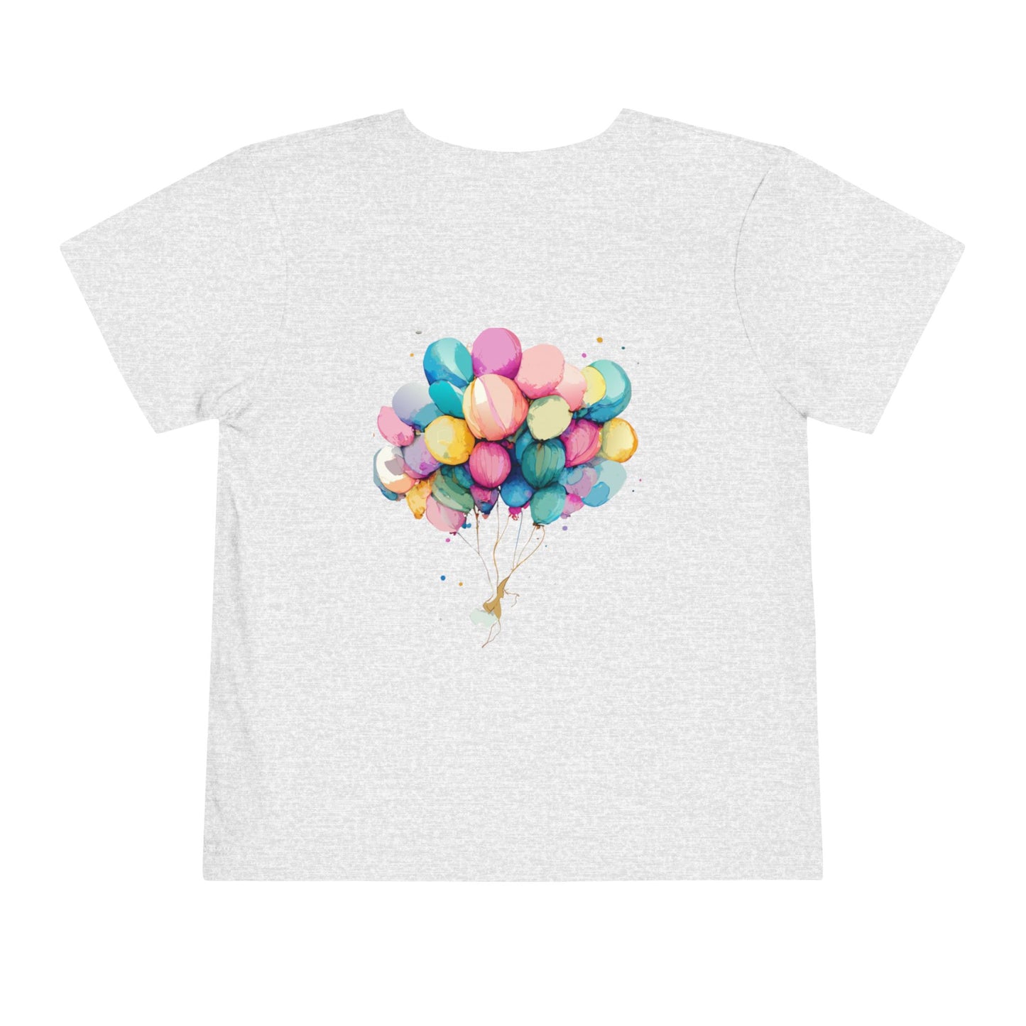 Main Bhua Di Shaan" Toddler Tee with Colorful Balloons – A Celebration of Family Pride for Special Moments
