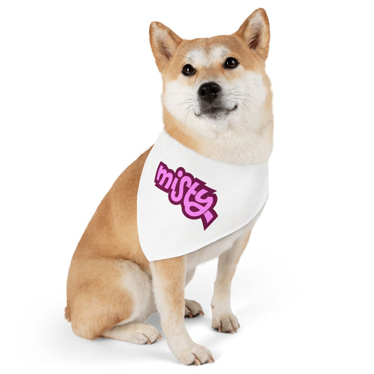 Custom Pet Name Bandana – Unique Collar for Your Furbaby | Misty