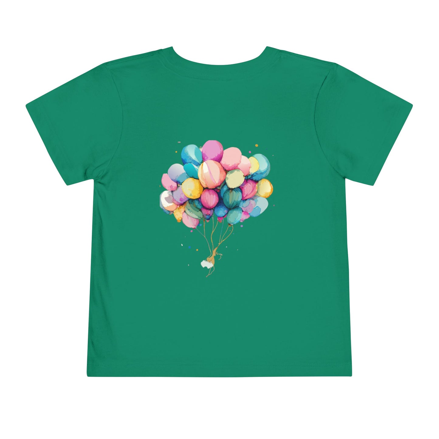 Main Bhua Di Shaan" Toddler Tee with Colorful Balloons – A Celebration of Family Pride for Special Moments