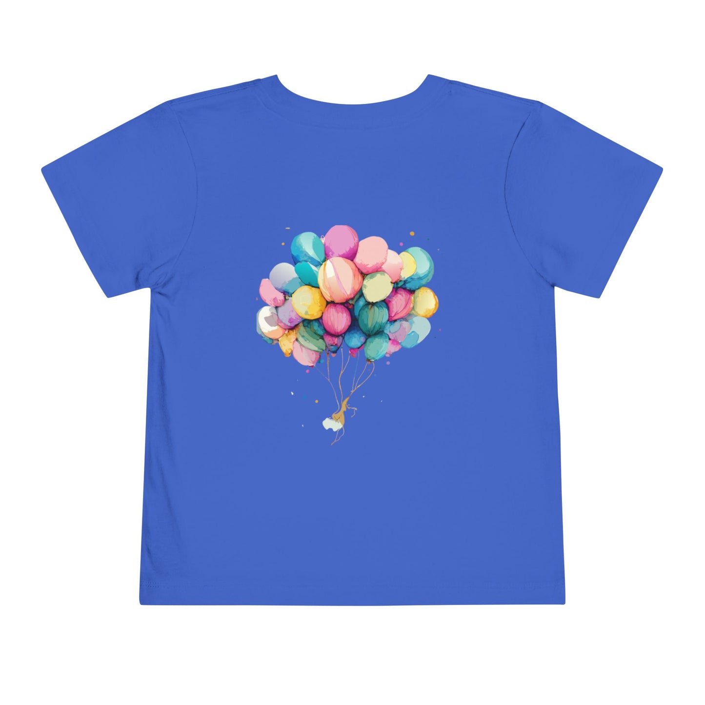 Main Bhua Di Shaan" Toddler Tee with Colorful Balloons – A Celebration of Family Pride for Special Moments